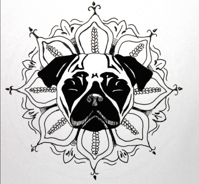 Lotus Pug Yoga